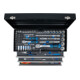 BGS Valigetta utensili in metallo, 3 cassetti, con 147 utensili-5