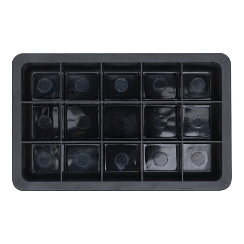 BGS Vaschetta magnetica, 15 scomparti 120x190mm