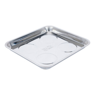 BGS Vaschetta magnetica, acciaio inox 265x290mm