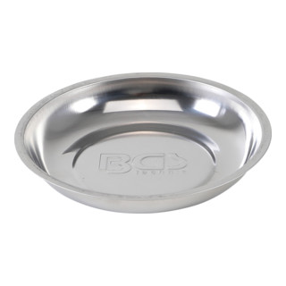BGS Vaschetta magnetica, acciaio inox Ø150mm