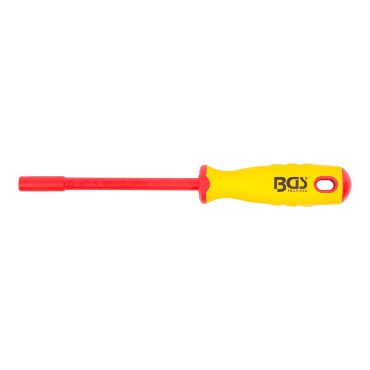 BGS VDE-dopsleutel-schroevendraaier | zeskant | 4 mm | Meslengte 125 mm