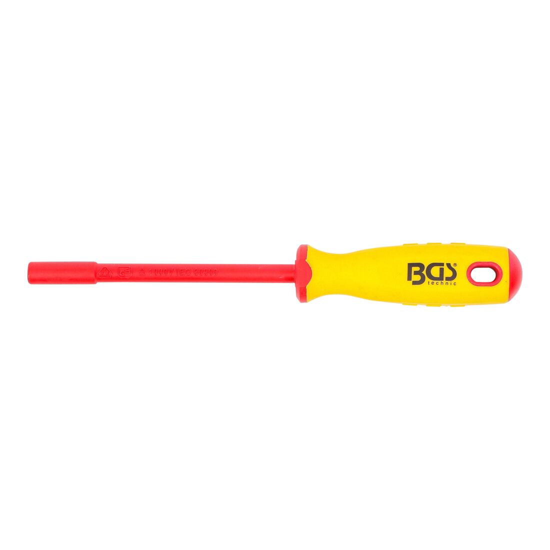 BGS VDE-dopsleutel-schroevendraaier | zeskant | 4 mm | Meslengte 125 mm