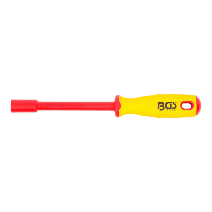 BGS VDE-dopsleutel-schroevendraaier | zeskant | 8 mm | Meslengte 125 mm