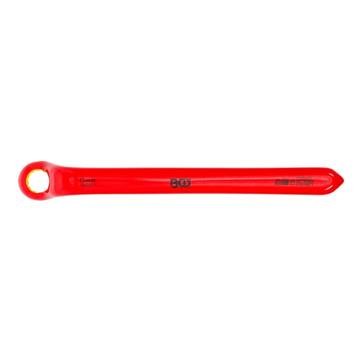 BGS VDE-Einringschlüssel 72011, tief gekröpft, SW 11 mm