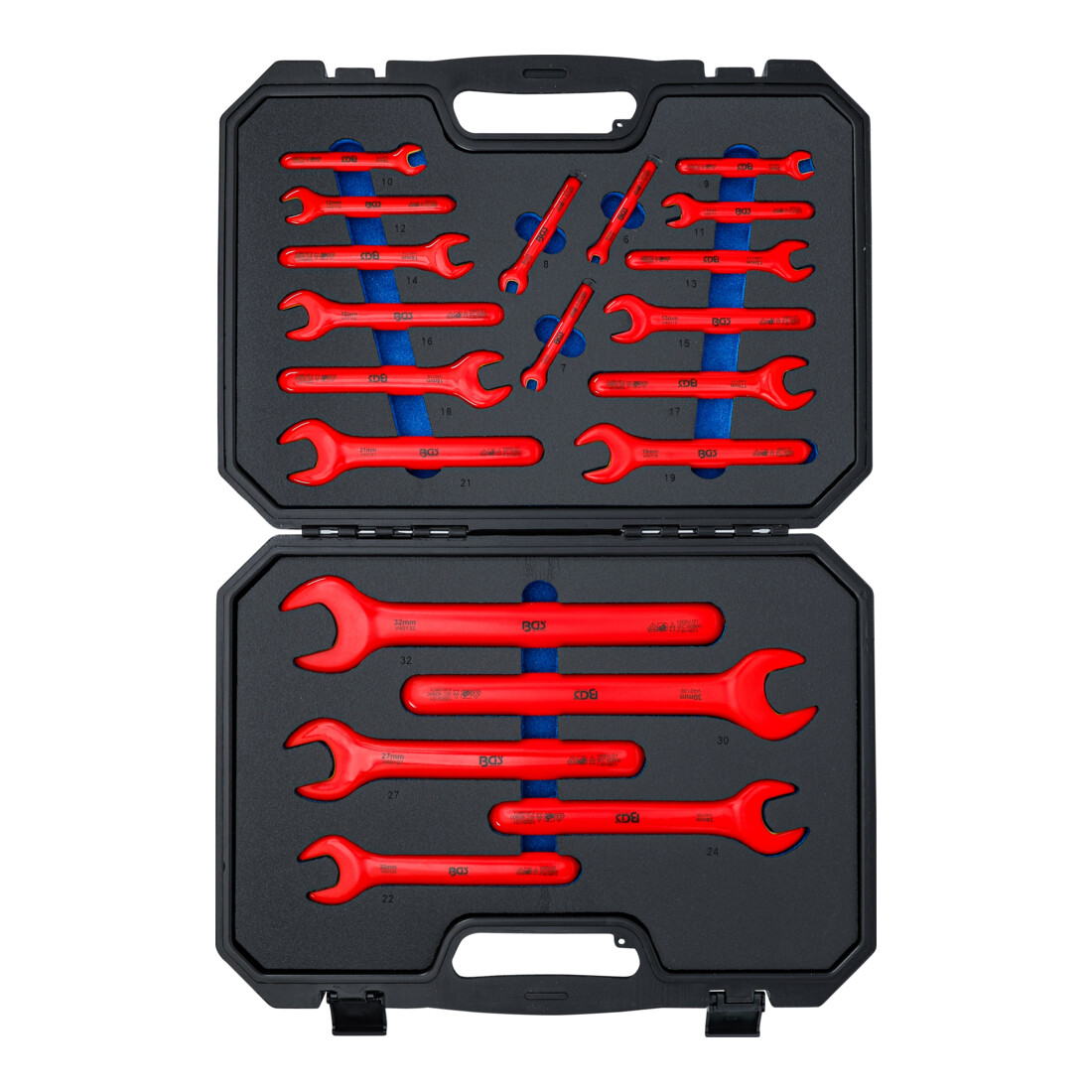 BGS VDE enkele steeksleutel-set | 6 - 32 mm | 20-dlg.