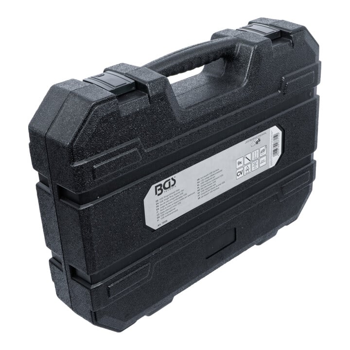 BGS VDE-Ringschlüssel-Satz 72035, tief gekröpft, SW 10 - 24 mm, 9-tlg.