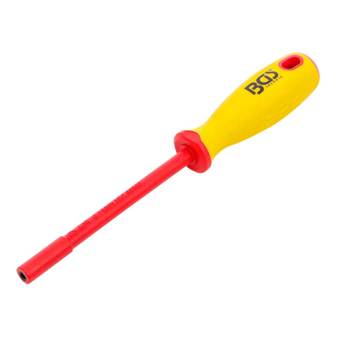 BGS VDE-Steckschlüssel-Schraubendreher 71083, Sechskant, SW 4 mm, Klingenlänge 125 mm
