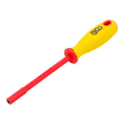 BGS VDE-Steckschlüssel-Schraubendreher 71083, Sechskant, SW 4 mm, Klingenlänge 125 mm