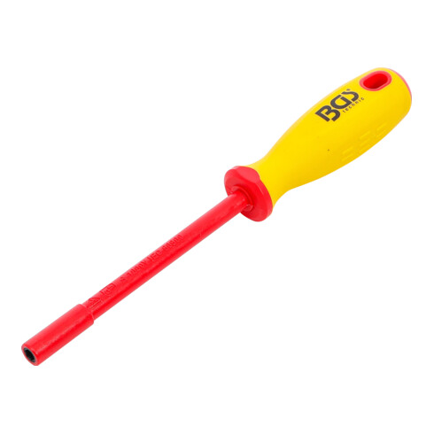 BGS VDE-Steckschlüssel-Schraubendreher 71084, Sechskant, SW 5 mm, Klingenlänge 125 mm