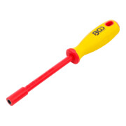 BGS VDE-Steckschlüssel-Schraubendreher 71086, Sechskant, SW 6 mm, Klingenlänge 125 mm