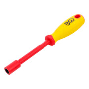 BGS VDE-Steckschlüssel-Schraubendreher 71090, Sechskant, SW 10 mm, Klingenlänge 125 mm