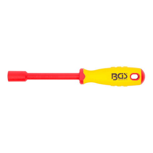 BGS VDE-Steckschlüssel-Schraubendreher 71091, Sechskant, SW 11 mm, Klingenlänge 125 mm