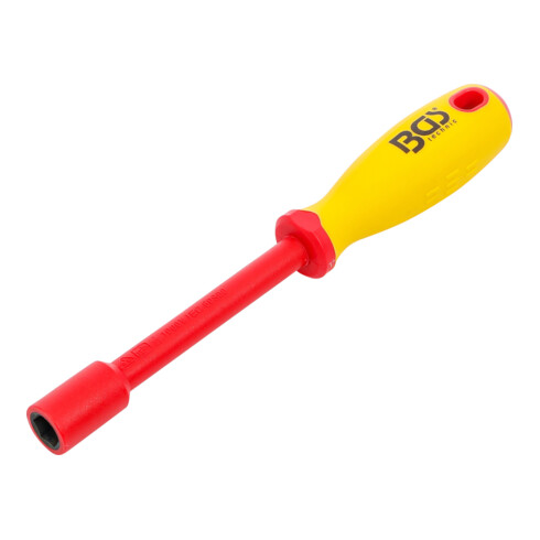 BGS VDE-Steckschlüssel-Schraubendreher 71092, Sechskant, SW 12 mm, Klingenlänge 125 mm