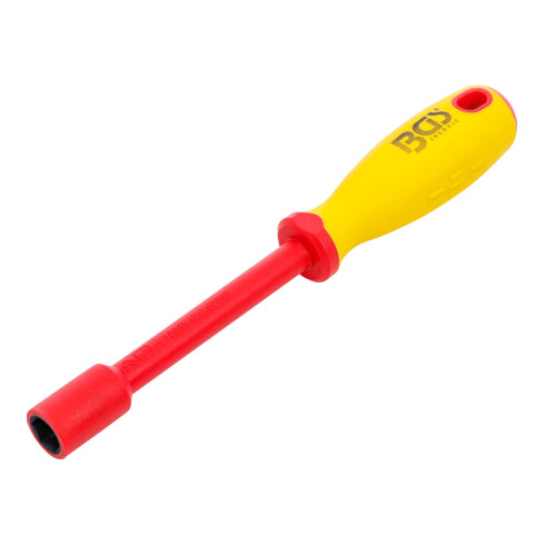 BGS VDE-Steckschlüssel-Schraubendreher 71093, Sechskant, SW 13 mm, Klingenlänge 125 mm