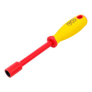 BGS VDE-Steckschlüssel-Schraubendreher 71093, Sechskant, SW 13 mm, Klingenlänge 125 mm