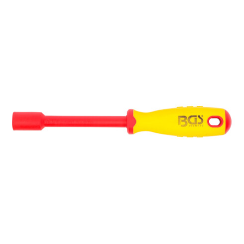 BGS VDE-Steckschlüssel-Schraubendreher 71093, Sechskant, SW 13 mm, Klingenlänge 125 mm