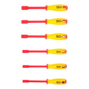 BGS VDE-Steckschlüssel-Schraubendreher-Satz 71095, Sechskant, SW 5,5 - 12 mm, 6-tlg.-3