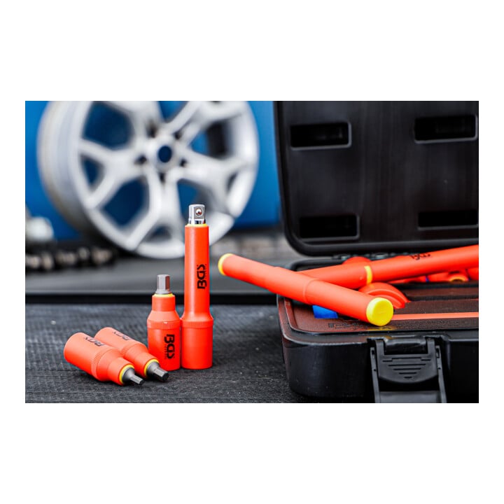 BGS VDE-Steckschlüssel- und Bit-Einsatz-Satz Antrieb 10 mm (3/8") 20-tlg.