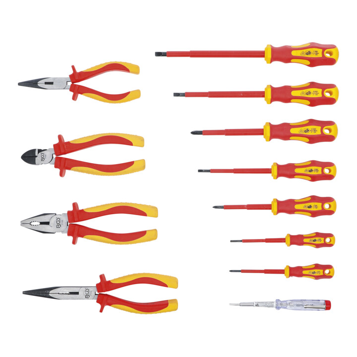 BGS VDE tangen / schroevendraaierset 12 delig