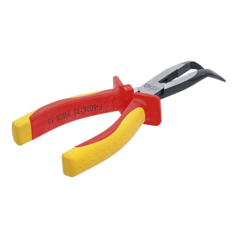 BGS VDE-Telefonzange 7153, abgewinkelt, 200 mm