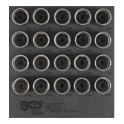 BGS Velgbeveiliging gereedschap set voor Opel (Type A) 20 delig