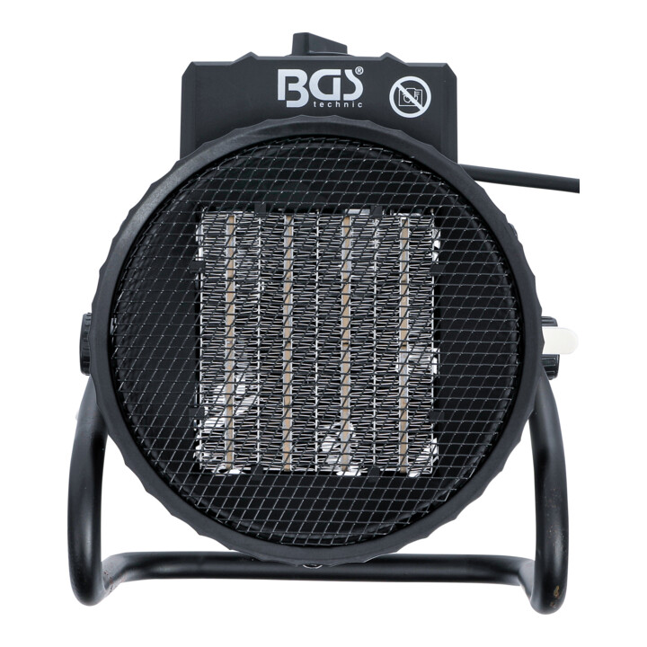 BGS Ventilateur chauffant électrique 2 kW