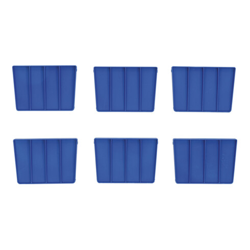 BGS verdelers voor gereedschapskoffer plastic 6 dlg.