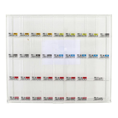 BGS Verkaufsdisplay 9328-LEER, leer, für Bit- und Bithalter, für Art. 9328