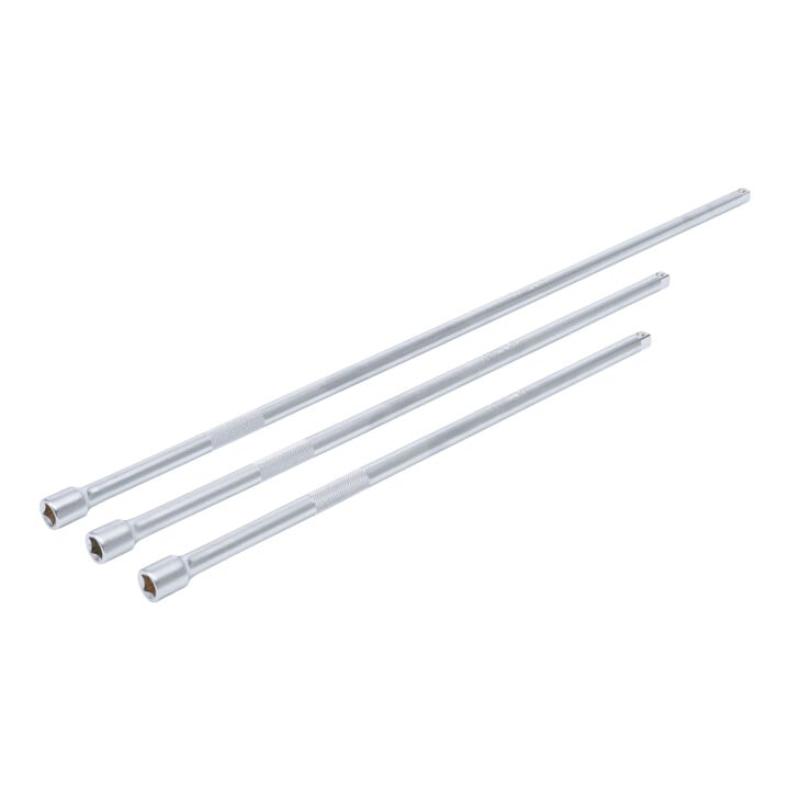 BGS verlengset 10 mm (3/8 inch) 375 / 450 / 600 mm 3 delig
