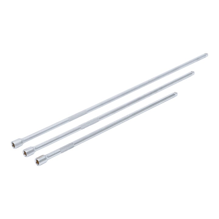 BGS verlengset 6,3 mm (1/4 inch) 300 / 380 / 450 mm 3 delig