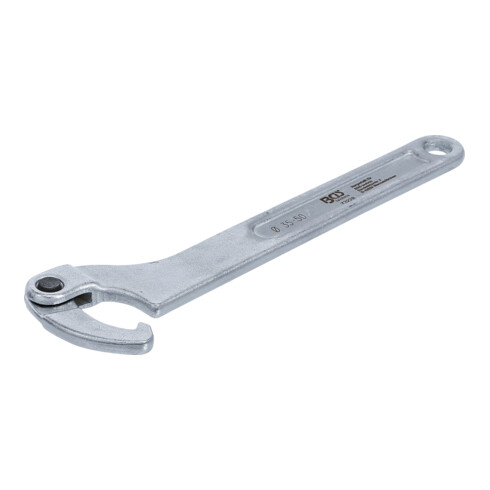 BGS Verstelbare haaksleutel met lip, 35 - 50 mm