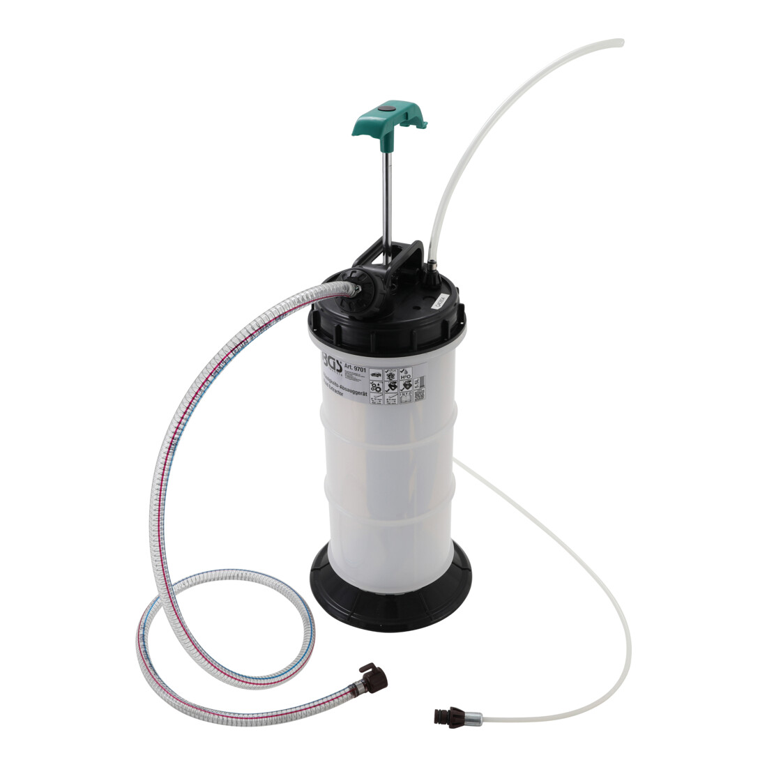 BGS Vidangeur par aspiration de liquide 5,5 l