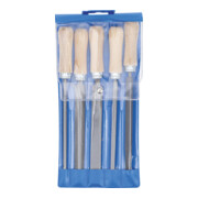 BGS Vijlen-set | houten heft | 150 mm | 5-dlg.-4