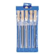 BGS Vijlen-set | houten heft | 200 mm | 5-dlg.-4