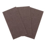 BGS Viltglijder | platen | bruin | 100 x 200 mm | 3-dlg.-2
