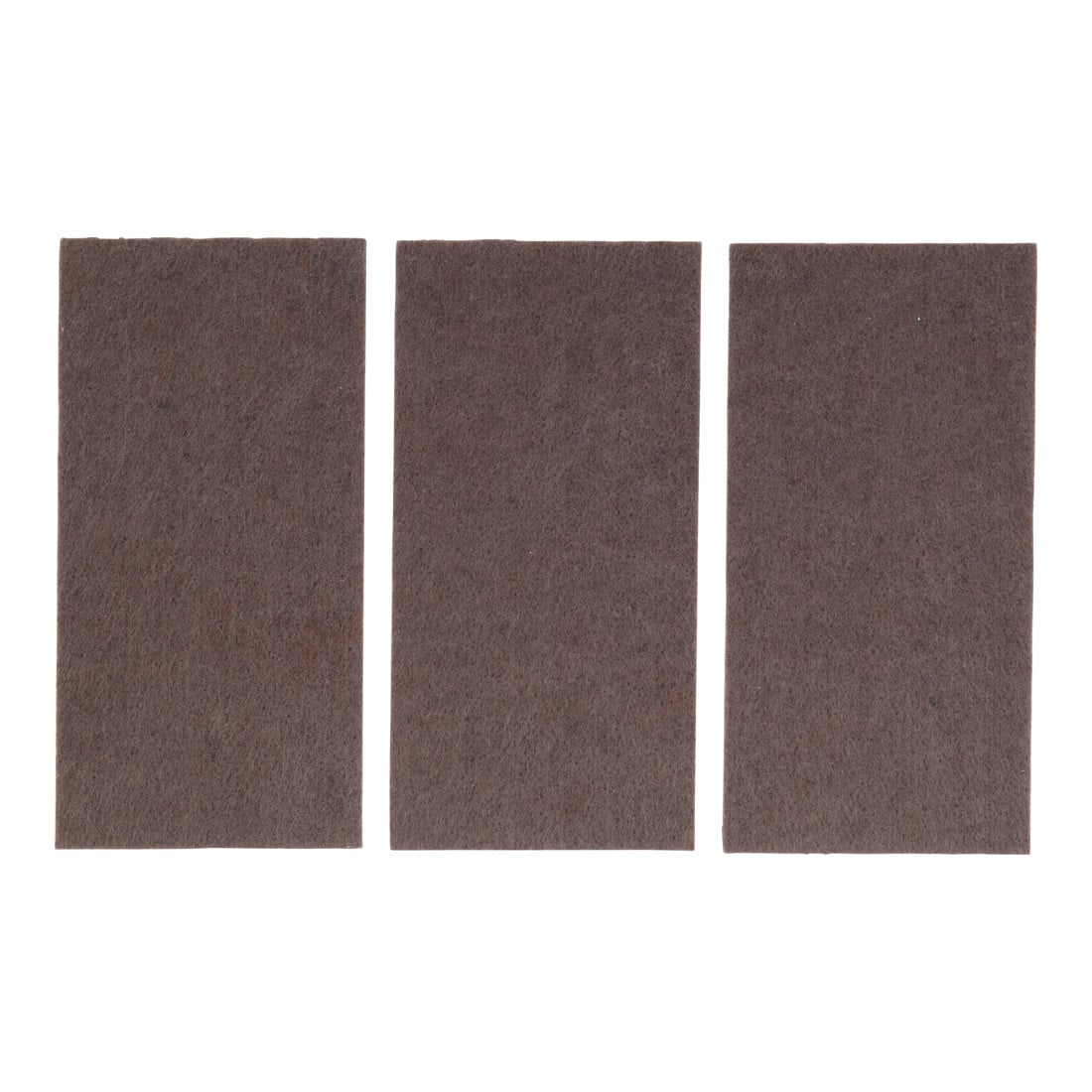 BGS Viltglijder | platen | bruin | 100 x 200 mm | 3-dlg.