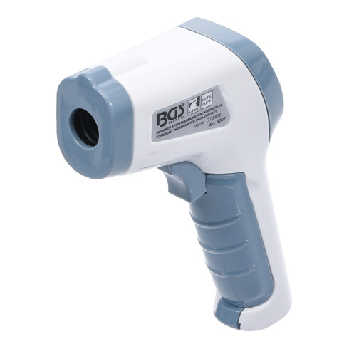 BGS Voorhoofdkoortsthermometer contactloos, infrarood voor personen + objectmeting 0 - 100°.