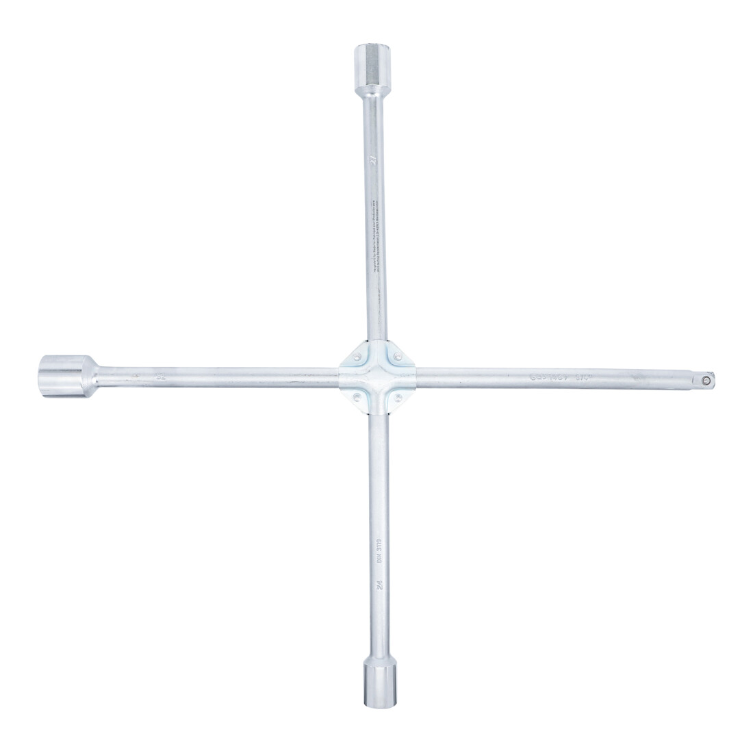 BGS Vrachtwagenwiel kruis SW 24 x 27 x 32 x 20 mm (3/4 inch)