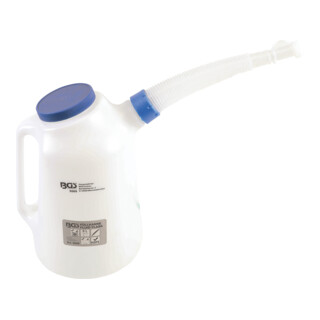 BGS Vulkan met flexibele schenktuit en deksel 6 l