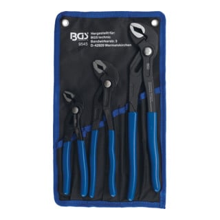 BGS Waterpomptang set afsluitbaar 175 / 240 / 300 mm 3 delig