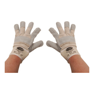 BGS Werkhandschoenen | leder, gevoerd | maat 10,5
