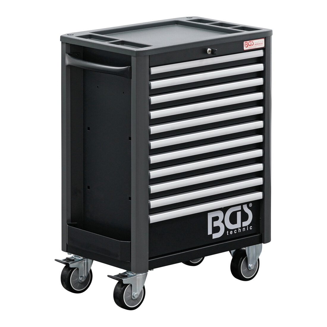 BGS Werkplaatswagen, 11 laden, leeg
