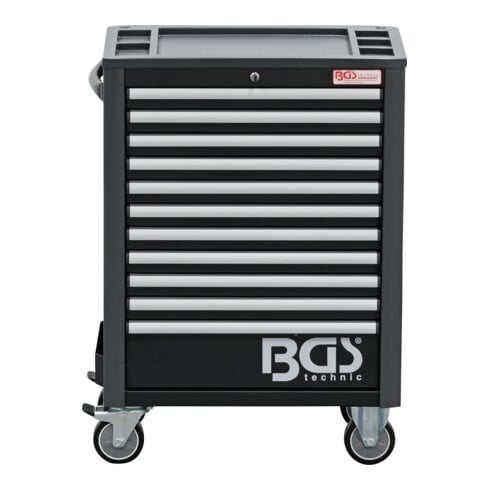 BGS Werkplaatswagen, 11 laden, leeg