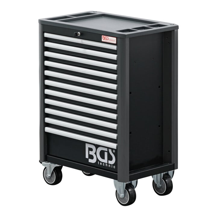 BGS Werkplaatswagen, 11 laden, leeg