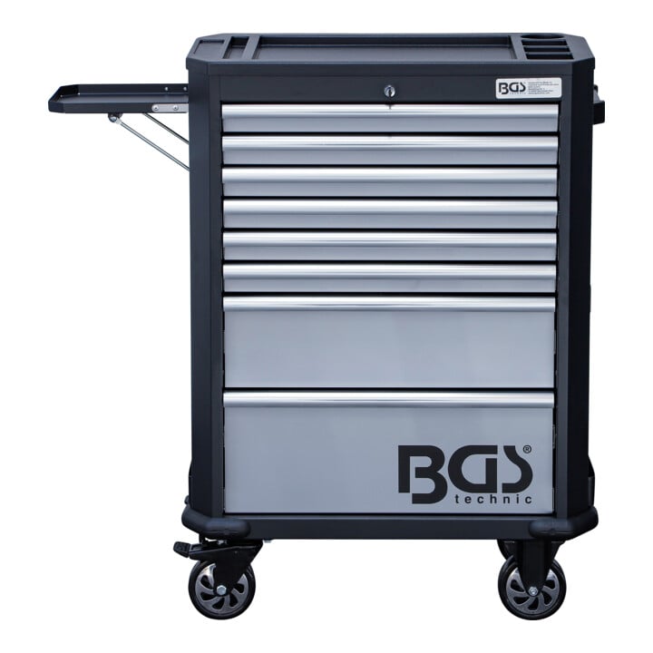 BGS Werkplaatswagen, 8 laden, leeg