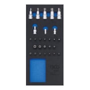BGS Werkplaatswagen inzet 1/3: Bit en bit inzet assortiment 27 delig