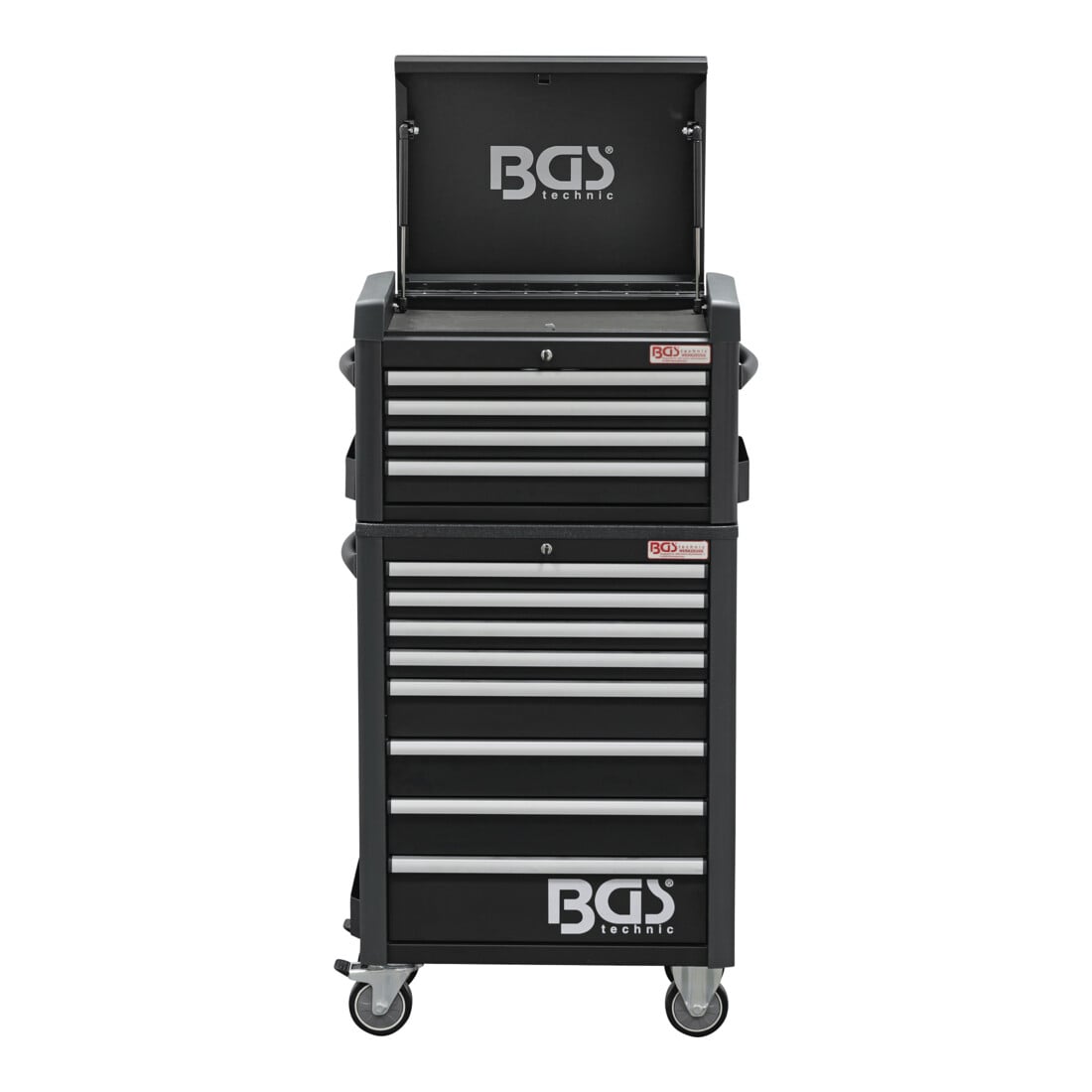 BGS Werkplaatswagen Profi Standard Maxi, 12 laden, met 263 gereedschappen