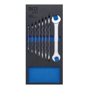 BGS Werkplaatswageninzet 1/3: Dubbele steeksleutelset SW 6 - 22 mm 8 delig