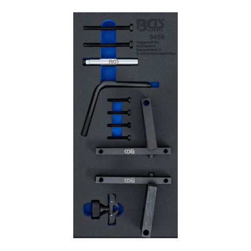 BGS Werkplaatswageninzet 1/3: Motor afstelgereedschap set voor BMW S65
