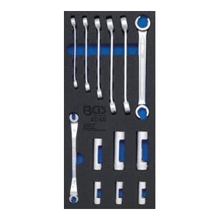 BGS Werkplaatswageninzet 1/3: steeksleutels en speciale doppen (10 mm (3/8 inch)) 13 delig